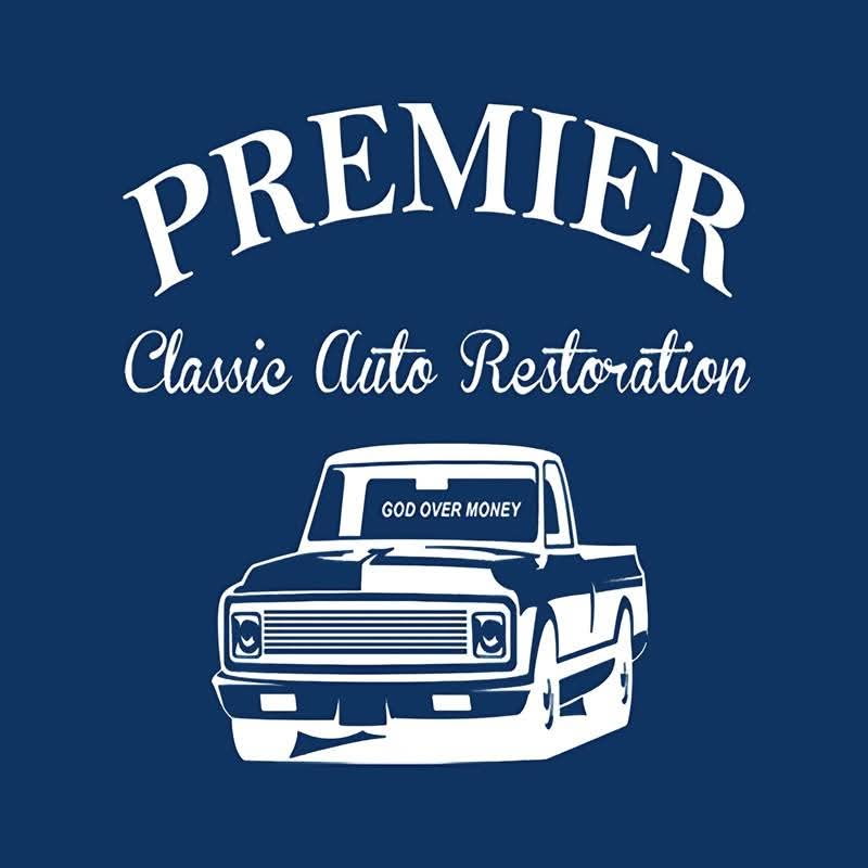 Premier Classic Auto Restoration Logo